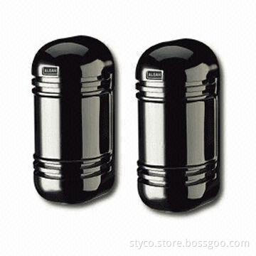 5 to 350m Twin Synchronized Pulsed Beams PIR Detectors, Current Consumption of 50mA